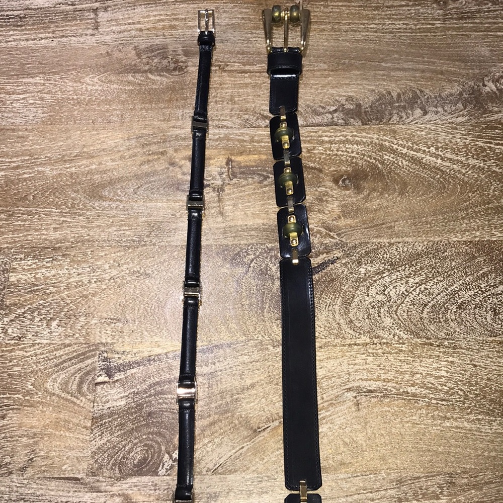 Bally and Calvin Klein Belt both Medium